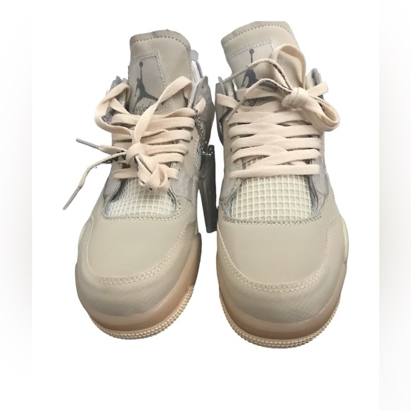 Air Jordan 4 Retro Sail Sneakers - Picture 3 of 14